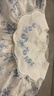 戴維貝拉（DAVE＆BELLA）兒童連衣裙童裝新款甜美女童碎花公主裙純棉女寶寶夏裝裙子 白底印花【現貨】 90 cm（建議身高80-90cm） 曬單實(shí)拍圖
