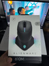 外星人（Alienware）AW610M 無線游戲鼠標(biāo)雙模充電電競鼠標(biāo)家用人體工學(xué)機(jī)械宏無限r(nóng)gb高端外設(shè) 曬單實(shí)拍圖