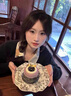 妃?，幮蓍e褲女裝套裝2025秋冬新款韓系減齡學(xué)院風(fēng)假兩件毛衣闊腿牛仔褲 假兩件毛衣+牛仔褲子 M 曬單實(shí)拍圖