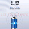 飛利浦（PHILIPS）5號充電電池4節(jié)充電器套裝鎳氫電池話筒相機手電筒閃光燈搖控器玩具車游戲手柄電池大容量2100mAh 曬單實拍圖