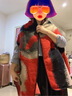 恒源祥毛毯式大披肩女2025加厚披肩兩用秋冬季百搭加厚斗篷外搭洋氣披肩 墨星-卡其紅系列 曬單實(shí)拍圖