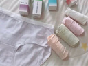 黛爾佳人女士?jì)妊澟?0A抗菌襠新疆棉中腰無(wú)痕運氣少女生四季大碼三角短褲 曬單實(shí)拍圖