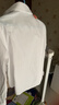 衣諾坊兒童襯衫白色長(cháng)袖衫衣演出服打底衫男童 襯衫：白色長(cháng)袖 130CM 曬單實(shí)拍圖