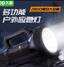 DP久量（Duration power）LED強光手電筒 遠射充電式家用防雨水手提應急燈巡邏探照燈長(cháng)續航 曬單實(shí)拍圖