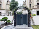 鋁合金庭院大門鋁藝雙開門農(nóng)村自建房花園門戶外別墅大門電動門平移門小區(qū)車庫門 定制款式 曬單實拍圖