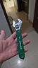 綠林（GREENER）活動(dòng)扳手家用8寸套裝工具活口扳手多功能大開口沾塑扳手活扳子 曬單實(shí)拍圖