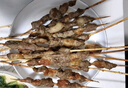 鮮京采內(nèi)蒙古孜然羊肉串凈重2斤 （50串）露營戶外燒烤 京東自有品牌 曬單實(shí)拍圖