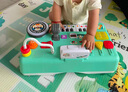 費雪（Fisher-Price）生日禮物學(xué)習(xí)桌早教數(shù)字顏色玩具-費雪智玩時尚音樂學(xué)習(xí)桌HTJ66 曬單實拍圖