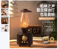 YTFY德國柏林之聲通用復古FM收音機U盤(pán)插卡小夜燈音響煤油燈藍牙音箱 煤油燈音箱（深木紋） 曬單實(shí)拍圖