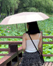 左都（ZUODU）太陽(yáng)傘防紫外線防曬傘晴雨兩用陽(yáng)傘全自動(dòng)折疊高顏值便攜輕便小巧 曬單實(shí)拍圖