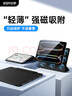 億色適用iPad pro保護套iPad Pro2024保護殼11英寸新款M4芯片磁吸雙面夾蘋(píng)果平板電腦輕薄抗彎帶搭扣黑 曬單實(shí)拍圖