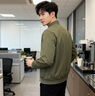 JASONWOOD高檔品牌男裝夾克男2026春秋時(shí)尚潮流韓版修身棒球服休閑百搭外套 高端軍綠色 常規 【官方正品】 XL 建議【130-145斤】 曬單實(shí)拍圖