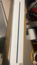 NVC雷士電工燈帶軌道插座 感應柔光 可移動(dòng)明裝免打孔 500mm+3個(gè)五孔 白色 曬單實(shí)拍圖
