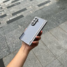 奢甲【殼膜一體-360°磁吸支架】三星zfold7手機殼奢華電鍍透明超薄中軸全包三星fold7保護套時尚高級 【高清-全透明】殼膜一體 三星Z Fold7 曬單實拍圖