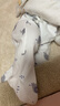 忻悅晴新生嬰兒連體衣春秋純棉初生兒連腳和尚服月子寶寶包手衣服四季款 滿印D字象包手包腳連體 66cm 曬單實拍圖