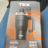TKK大容量保溫杯男士車(chē)載冰霸杯子陶瓷內膽水杯保冷巨無(wú)霸茶水分離杯 曬單實(shí)拍圖