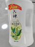 六神清涼爽膚沐浴露加量裝1.5KG（綠茶+甘草）去除黏膩汗味  易沖凈 曬單實(shí)拍圖