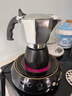 比樂(lè )蒂（Bialetti）【官方正品】摩卡壺 雙閥高壓手沖咖啡壺意式濃縮手動(dòng)咖啡機送禮 【爆】升級款雙閥4杯份 170ml 曬單實(shí)拍圖
