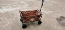 【9成新】牧高笛（MOBIGARDEN）LINE FRIENDS聯(lián)名 戶(hù)外露營(yíng)折疊營(yíng)地車(chē) NX21671001 布朗熊棕 曬單實(shí)拍圖
