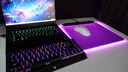 雷蛇（Razer）烈焰神蟲(chóng)V2專(zhuān)業(yè)版鼠標墊 RGB幻彩 細致紋理 防滑橡膠底面 黑 曬單實(shí)拍圖