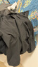 鴨鴨王一博同款冰殼沖鋒衣羽絨服男冬季新款三合一戶(hù)外三防情侶女外套 青光黑色 L /175 曬單實(shí)拍圖
