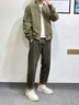 唐獅（TonLion）男鞋子男秋季運(yùn)動休閑板鞋男士百搭一腳蹬小白鞋七夕禮物情人節(jié) 曬單實(shí)拍圖