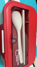 優(yōu)倫美飯盒學(xué)生專用午飯便當(dāng)盒可微波爐加熱便攜帶飯餐盒學(xué)校用2025新款 紅色1300ml-贈(zèng)送勺筷 【食品級(jí)pp】 曬單實(shí)拍圖