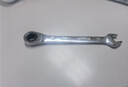 史丹利（STANLEY）公制精拋光棘開(kāi)兩用快扳13mm 梅花開(kāi)口兩用棘輪扳手89-913-1-22 曬單實(shí)拍圖