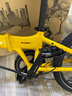 大行（DAHON）自行車(chē)20英寸20速超輕鋁合金碟剎成人單車(chē)KBA005 黃色BA款油碟 曬單實(shí)拍圖