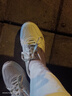 鴻星品尓克踩屎感軟底孕婦運動(dòng)鞋大碼41一43外穿防滑輕便軟底休閑鞋 030A米卡 41 曬單實(shí)拍圖
