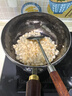 老聶家 大肚鍋章丘純手工鍛打鐵鍋家用炒菜鍋無(wú)涂層不粘鍋 老師傅26cm 曬單實(shí)拍圖