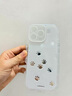 坦虎可愛(ài)鏤空貓爪適用蘋(píng)果15/16手機殼iPhone14/13羽紗12/11全包xs/8p 奶油羽紗殼【米底鏤空貓爪HNF111】 蘋(píng)果16promax 曬單實(shí)拍圖