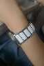 BHO適用華為gt4/gt5表帶女款watch5仿真陶瓷watch gt5pro/gt4白色女士生時(shí)尚夏天夏季41/42mm透氣防水 【仿陶瓷·玫金色】18mm接口通用 曬單實(shí)拍圖
