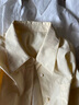 茵曼（INMAN） 法式長(cháng)袖職業(yè)襯衫合集洋氣百搭襯衣上衣 嫩黃色 -18518163H1 S 曬單實(shí)拍圖
