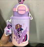 繁季兒童保溫杯小馬寶莉吸管雙飲食品級316高顏值小學(xué)生幼兒水壺杯子 曬單實(shí)拍圖