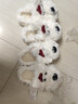 名創(chuàng  )優(yōu)品（MINISO）可愛(ài)卡通西高地潦草小狗棉拖鞋女秋冬季室內居家宿舍情侶毛拖鞋男 小白狗 38-39 【適合37-38碼穿】 曬單實(shí)拍圖