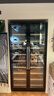 百凱倫（BAIKAILUN）雙門(mén)恒溫紅酒柜對開(kāi)門(mén)超薄可嵌入風(fēng)冷無(wú)霜恒溫酒柜辦公室家用茶葉飲料白酒洋酒水果保鮮冷藏展示柜 2米【雙溫】紅酒+冰吧 121瓶 薄款 曬單實(shí)拍圖