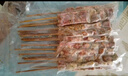 鹽灘賣羊郎孜然羊肉串凈重1斤 （20串）國(guó)產(chǎn)手工羊肉串露營(yíng)戶外燒烤食材 曬單實(shí)拍圖