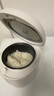 美的（Midea）電飯煲電飯鍋一人食0.8L小容量迷你1-2人便攜單人宿舍旅行 智能預約 微壓不粘鍋內膽FB08M301 曬單實(shí)拍圖