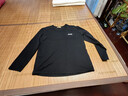 JEEP吉普純棉長(cháng)t恤男士春季重磅休閑圓領(lǐng)打底衫寬松百搭青年男裝 曬單實(shí)拍圖