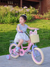 奧仕龍x迪士尼聯(lián)名自行車兒童3-6歲小孩單車4-8歲公主款兒童自行車 冰雪奇緣-艾莎【后座版】禮包 20寸 適合125-145cm 曬單實(shí)拍圖