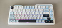 珂芝（KZZI）K75V2三?？椭苹瘷C械鍵盤(pán)無(wú)線(xiàn)藍牙有線(xiàn)電競游戲家用辦公82鍵RGB燈光PBT鍵帽Gasket冰川藍風(fēng)雨軸V2 曬單實(shí)拍圖