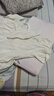 百圖betu女裝2025夏季新款半身裙仿麻松緊壓褶傘裙垂順裙子女2506T34 藍(lán)色 S 曬單實(shí)拍圖