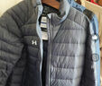 安德瑪（UNDERARMOUR）秋冬Core男子輕質(zhì)運動(dòng)休閑短款鴨絨羽絨服6010876 黑色001 2XL 曬單實(shí)拍圖