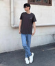 新百倫純棉高端男士牛仔褲春秋新款修身彈力直筒休閑潮流百搭秋冬長(zhǎng)褲子 1213深藍(lán)色 33 曬單實(shí)拍圖