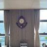 漢時(shí)（Hense）創(chuàng  )意船舵掛鐘客廳掛墻時(shí)鐘掛表壁鐘擺鐘餐廳石英鐘表HP39棕色66cm 曬單實(shí)拍圖