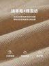 Teenie Weenie【含綿羊毛】小熊女裝毛針織衫25秋款假兩件撞色毛衣 灰色 L 曬單實(shí)拍圖