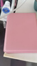 MUJI聚氨酯封面 口袋筆記本 本子 日記本 記事本 計劃本 粉色 曬單實(shí)拍圖