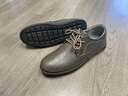 Jeep吉普休閑皮鞋男鞋秋冬新款軟底真牛皮英倫商務(wù)正裝鞋潮流休閑鞋男 卡其【標準皮鞋碼】 41 曬單實(shí)拍圖