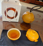 萬(wàn)仟堂（Edenus）旅行茶具高檔七夕禮物陶瓷快客杯便攜水果茶具戶外露營(yíng) 大吉大利  曬單實(shí)拍圖
